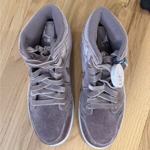 Rare purple Velvet Nike Air Force